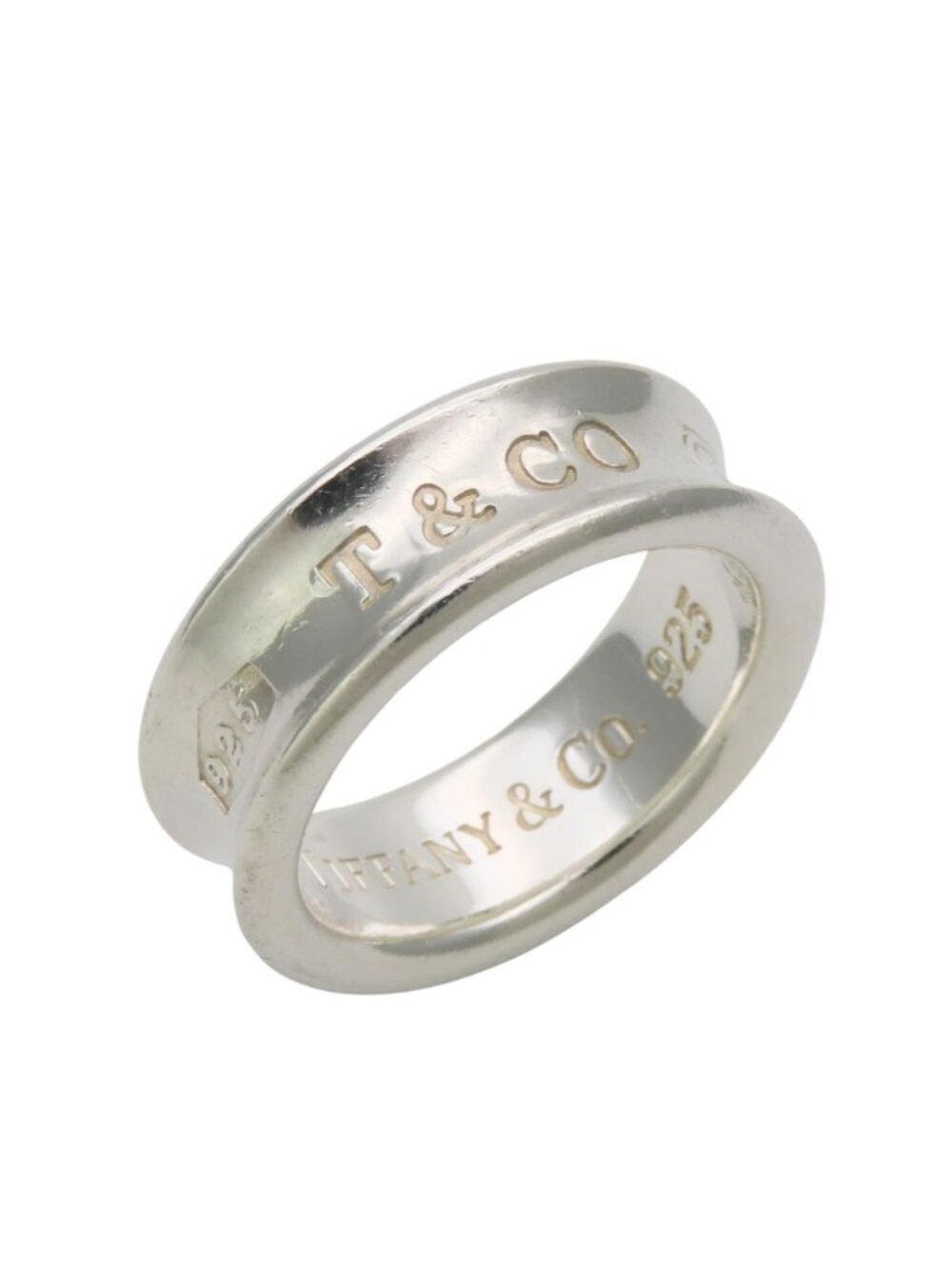 Tiffany & Co Ring 1837 925 Sterling Silver